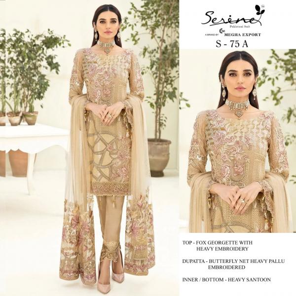 Serene S 75 Georgette Wear Designer Pakistani Salwar Kameez Collection